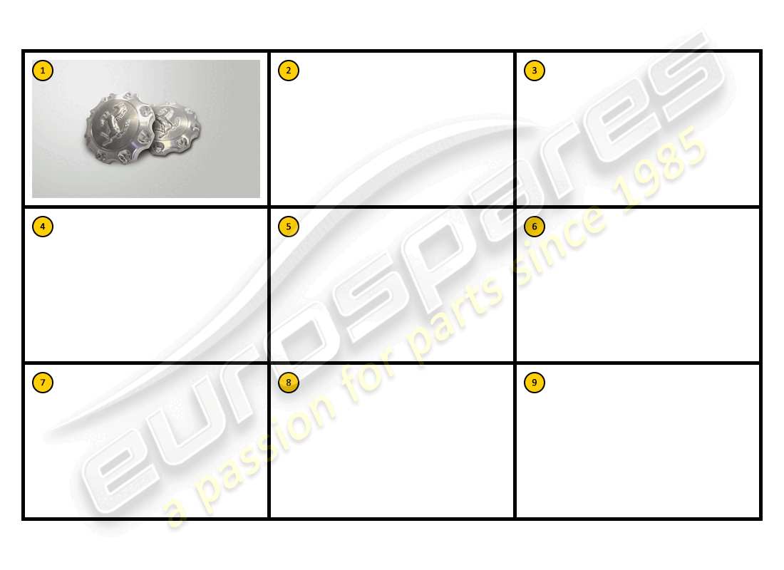 ferrari ff (accessories) course - compartiment moteur schéma des pièces