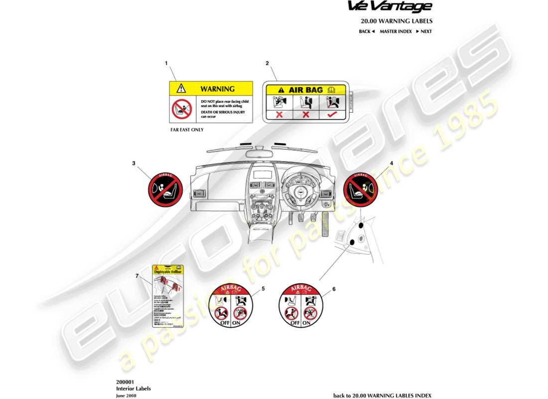 schéma de pièce contenant le numéro de pièce 6g33-l915a01-aa