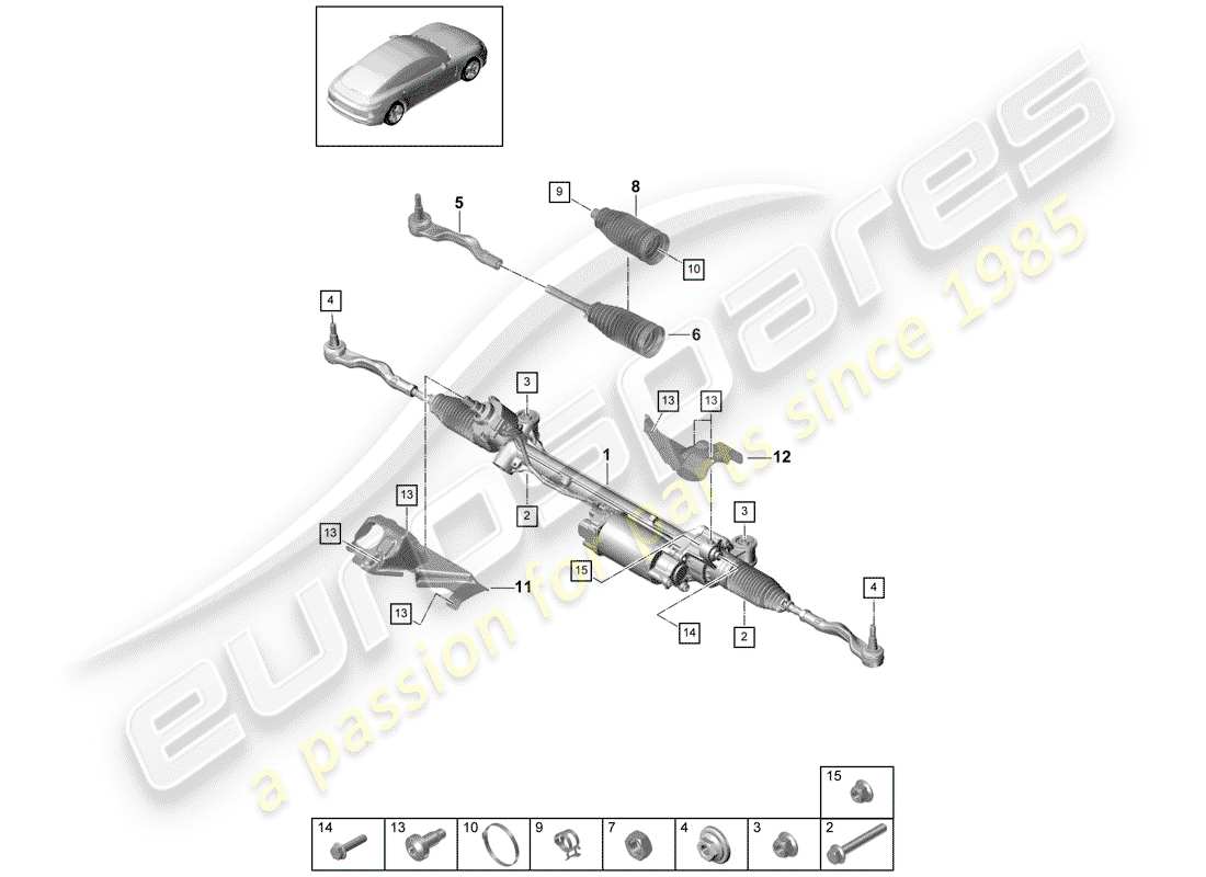 schéma de pièce contenant le numéro de pièce n 10784702