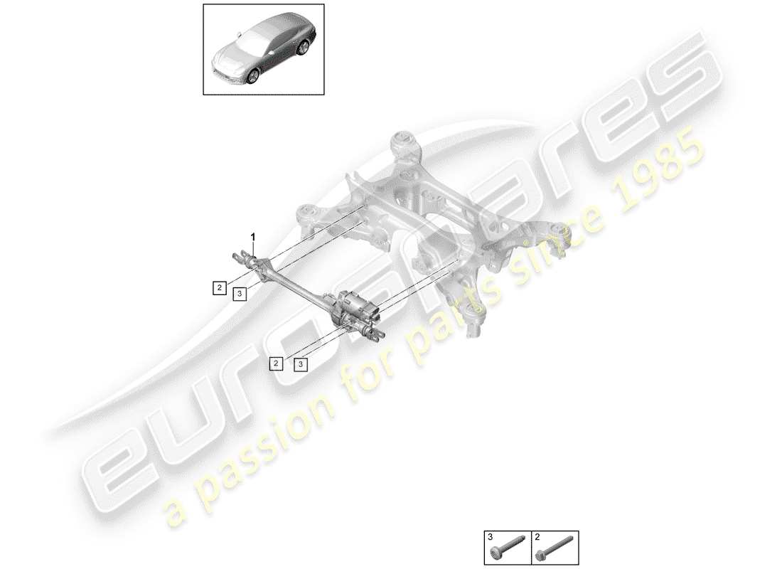 schéma de pièce contenant le numéro de pièce 971501605g