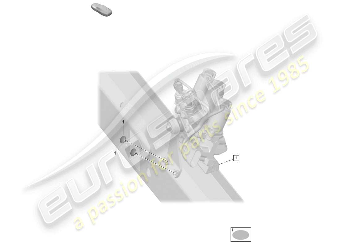 porsche 2019 (992-1) bloc de vannes de conduite hydraulique sans : pdcc schéma des pièces