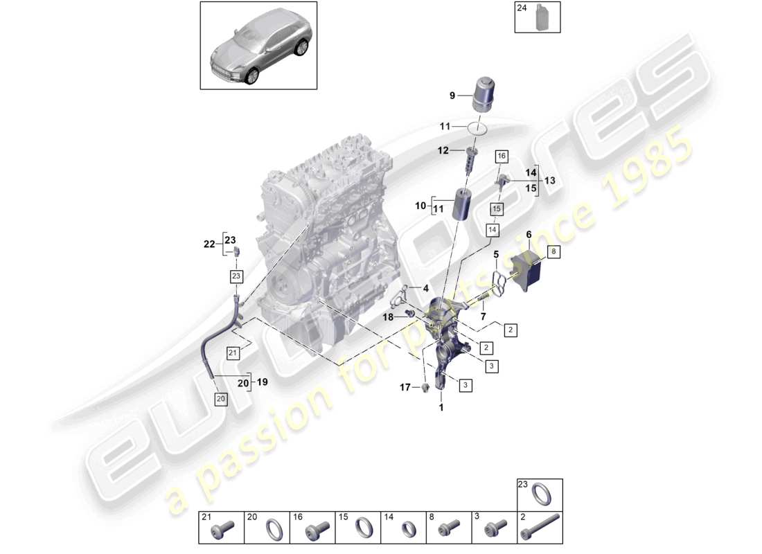 schéma de pièce contenant le numéro de pièce 9a7903143