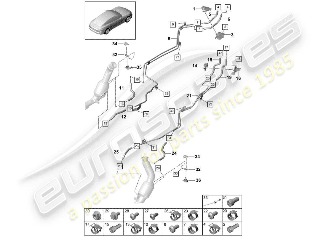 schéma de pièce contenant le numéro de pièce 9a7131191a