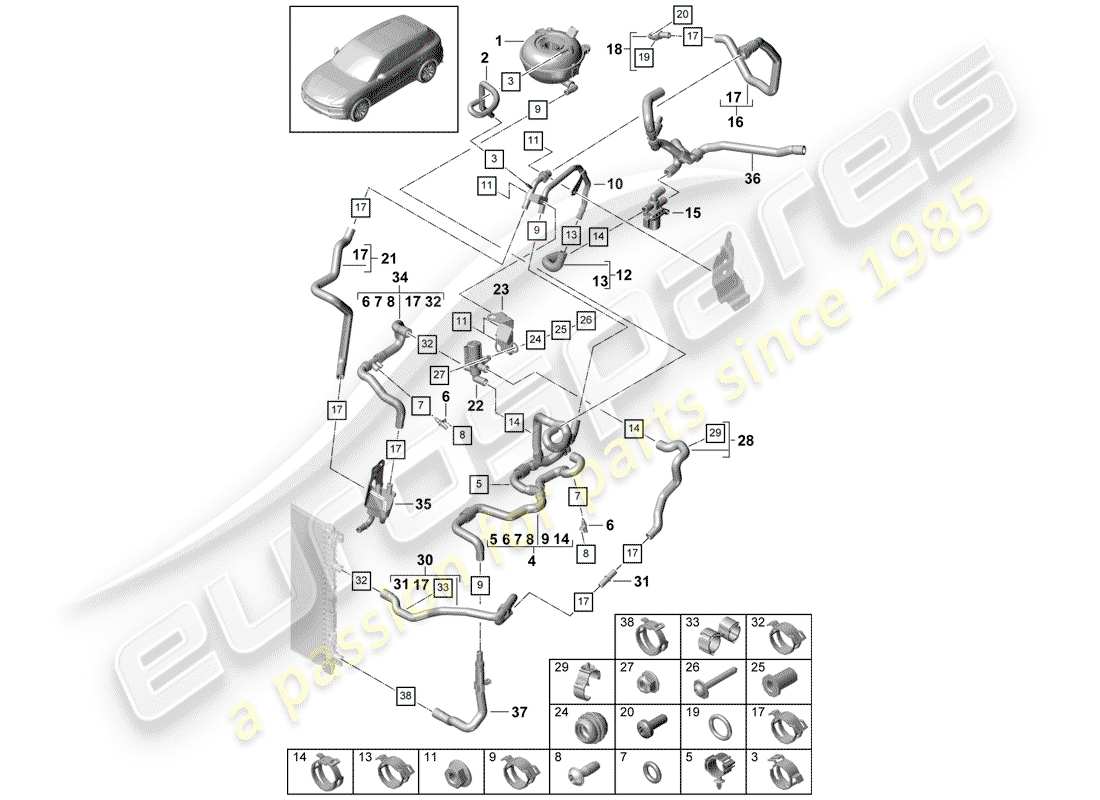 schéma de pièce contenant le numéro de pièce wht002287b