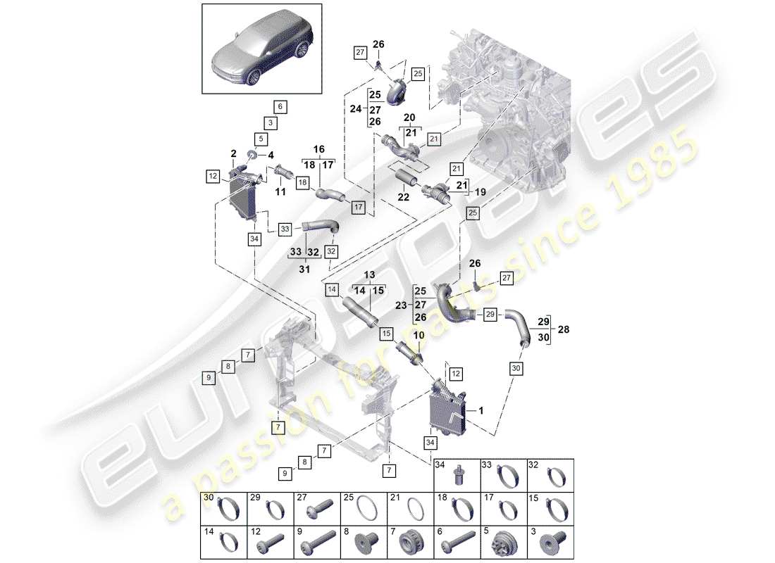 schéma de pièce contenant le numéro de pièce n 10735701
