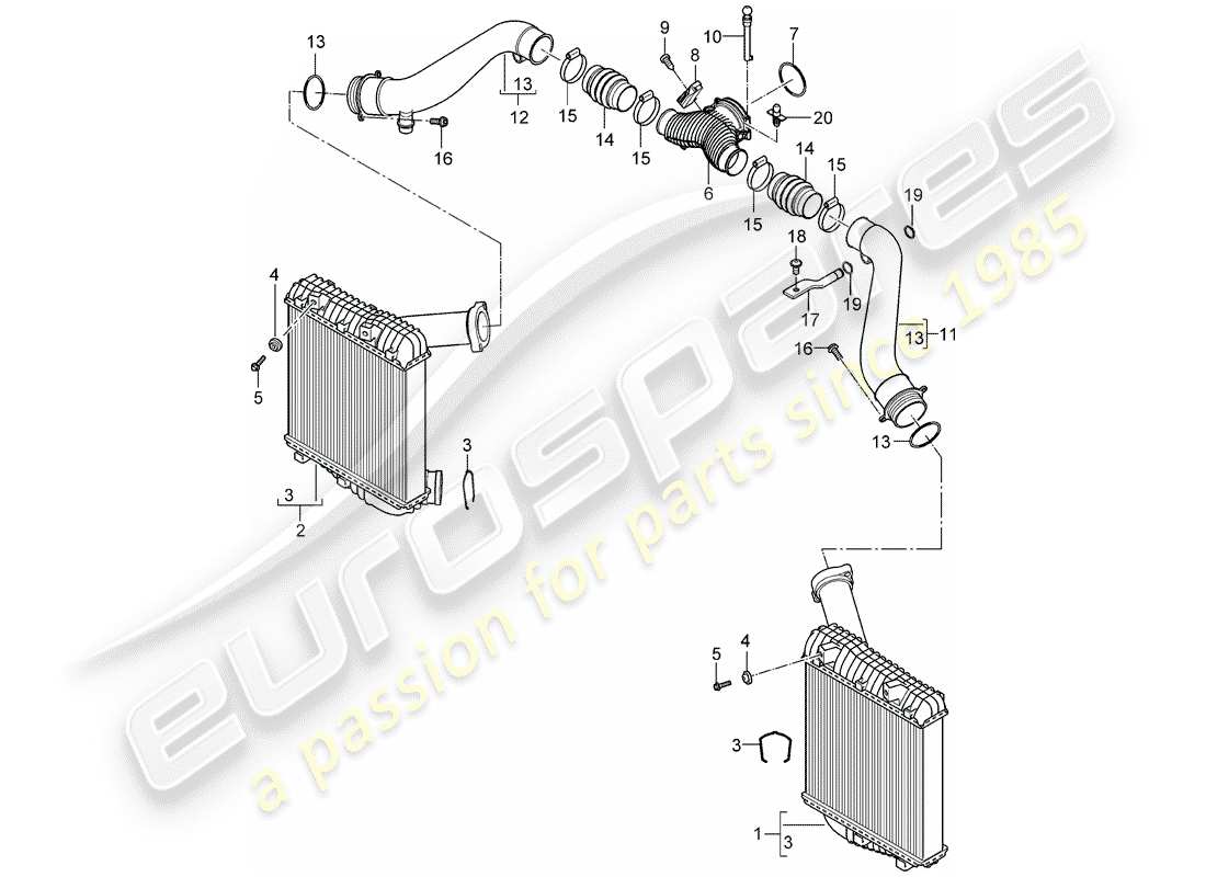 schéma de pièce contenant le numéro de pièce n10323103