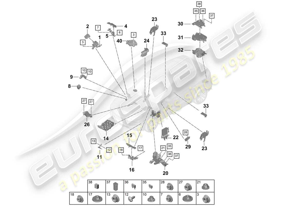 schéma de pièce contenant le numéro de pièce n 10261507