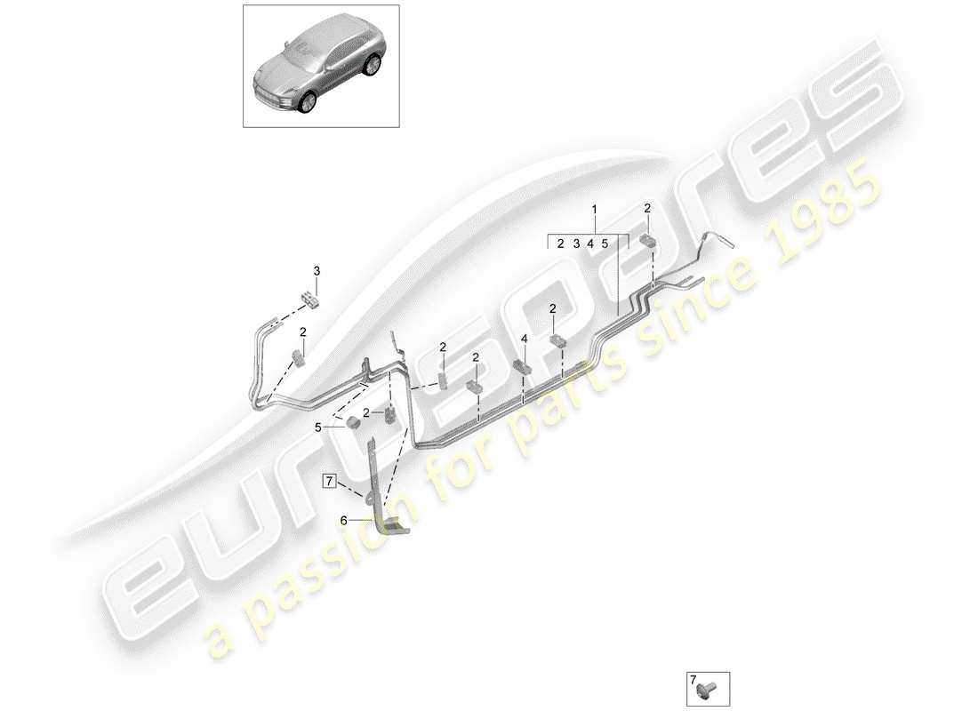 schéma de pièce contenant le numéro de pièce 95b201080c