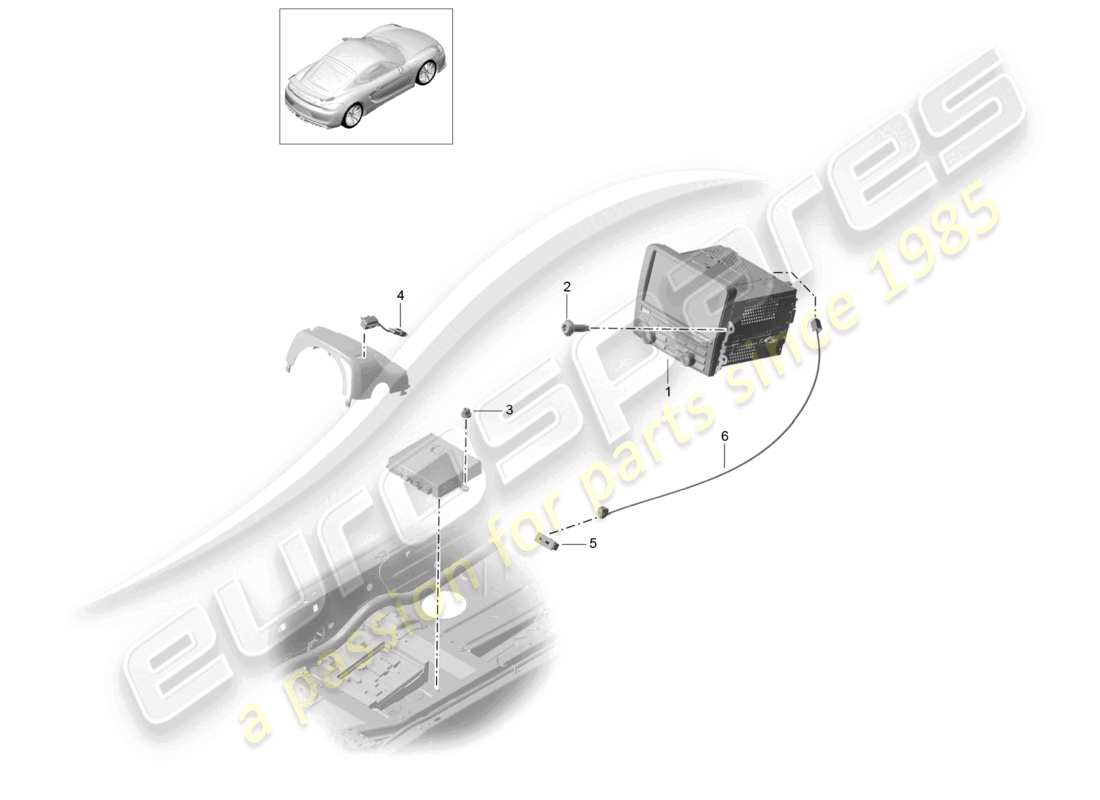 schéma de pièce contenant le numéro de pièce 991642952exdml
