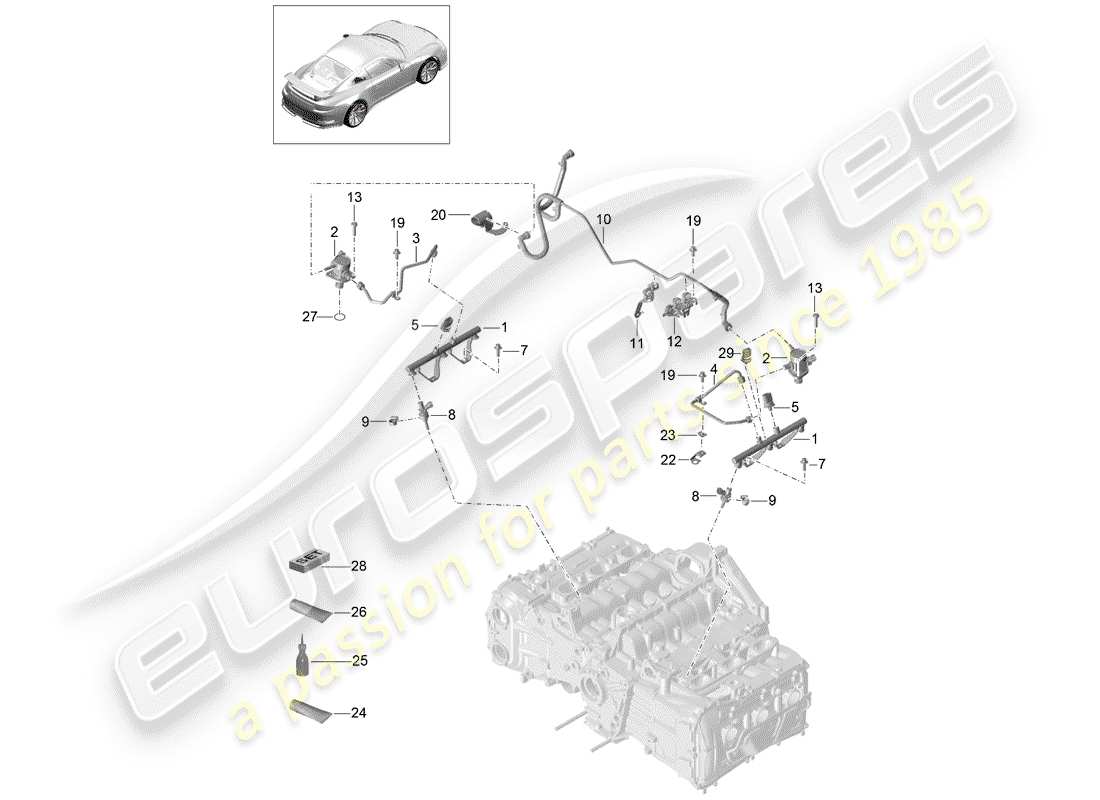 schéma de pièce contenant le numéro de pièce 06j906051f