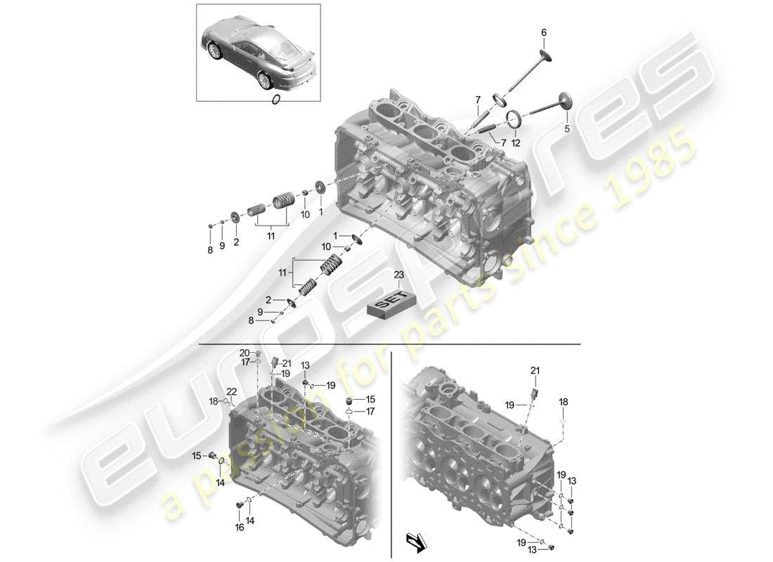 schéma de pièce contenant le numéro de pièce 9a110532093