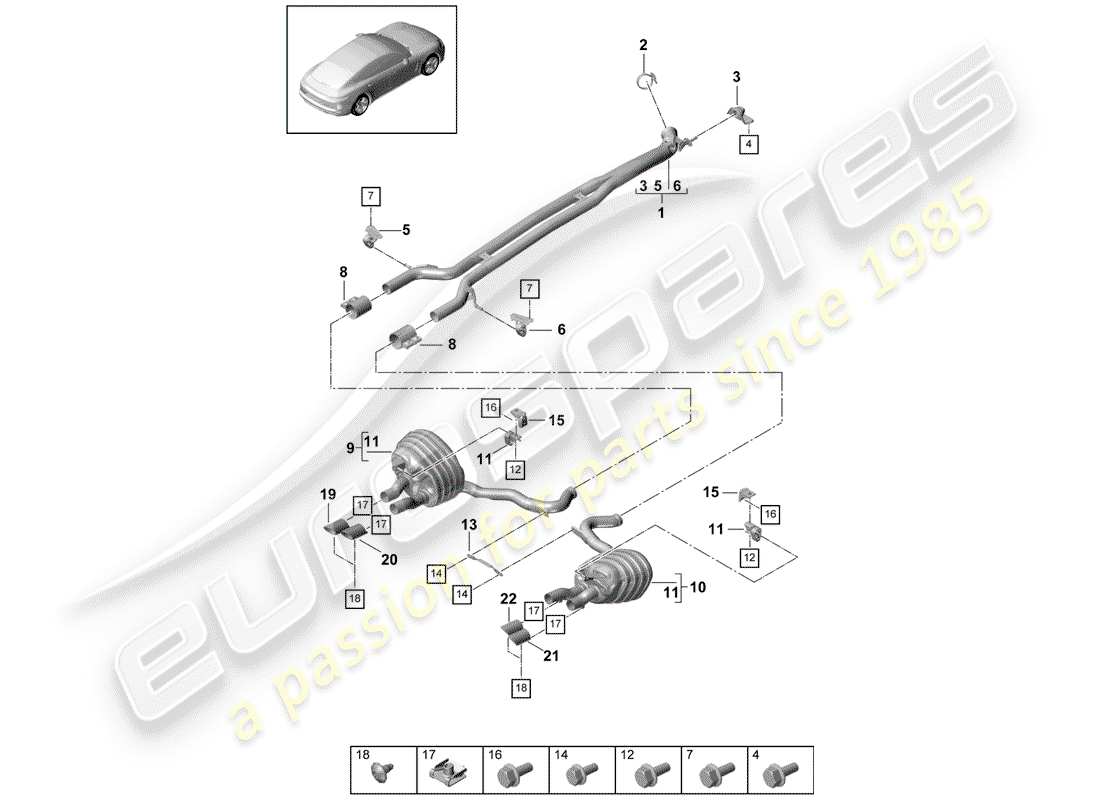 schéma de pièce contenant le numéro de pièce 9a725313940