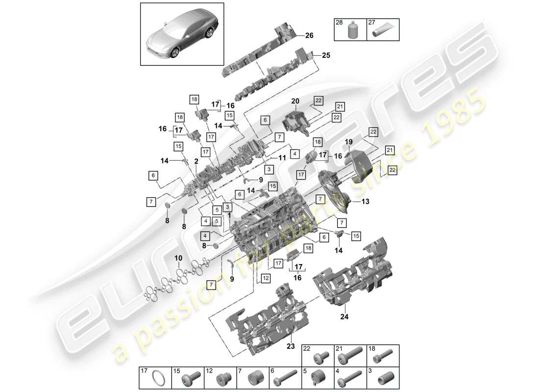 schéma de pièce contenant le numéro de pièce n10554005