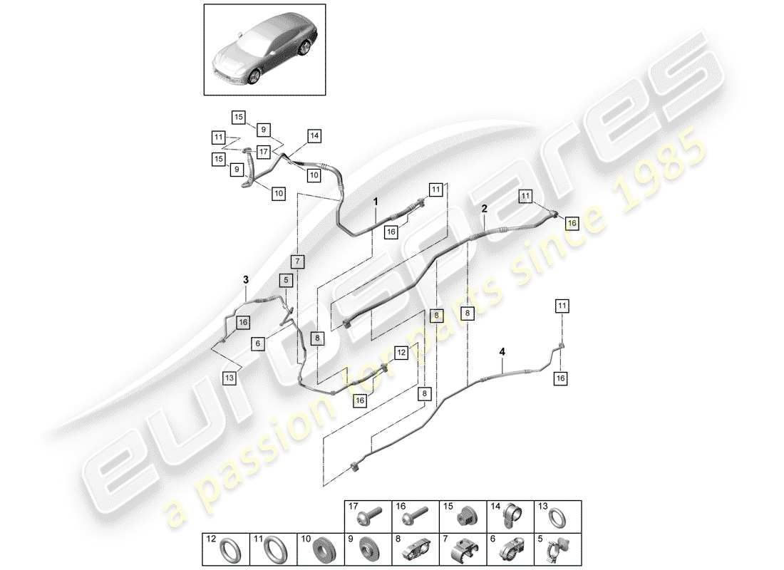 schéma de pièce contenant le numéro de pièce 1t0805179a