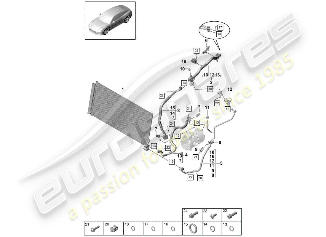 schéma de pièce contenant le numéro de pièce 9a726084120