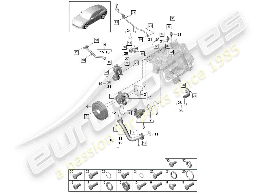 schéma de pièce contenant le numéro de pièce 9a712111510