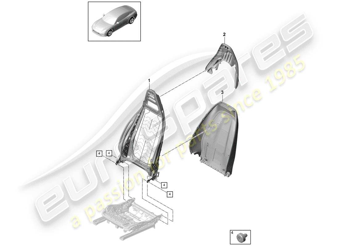 schéma de pièce contenant le numéro de pièce 971881971t q80