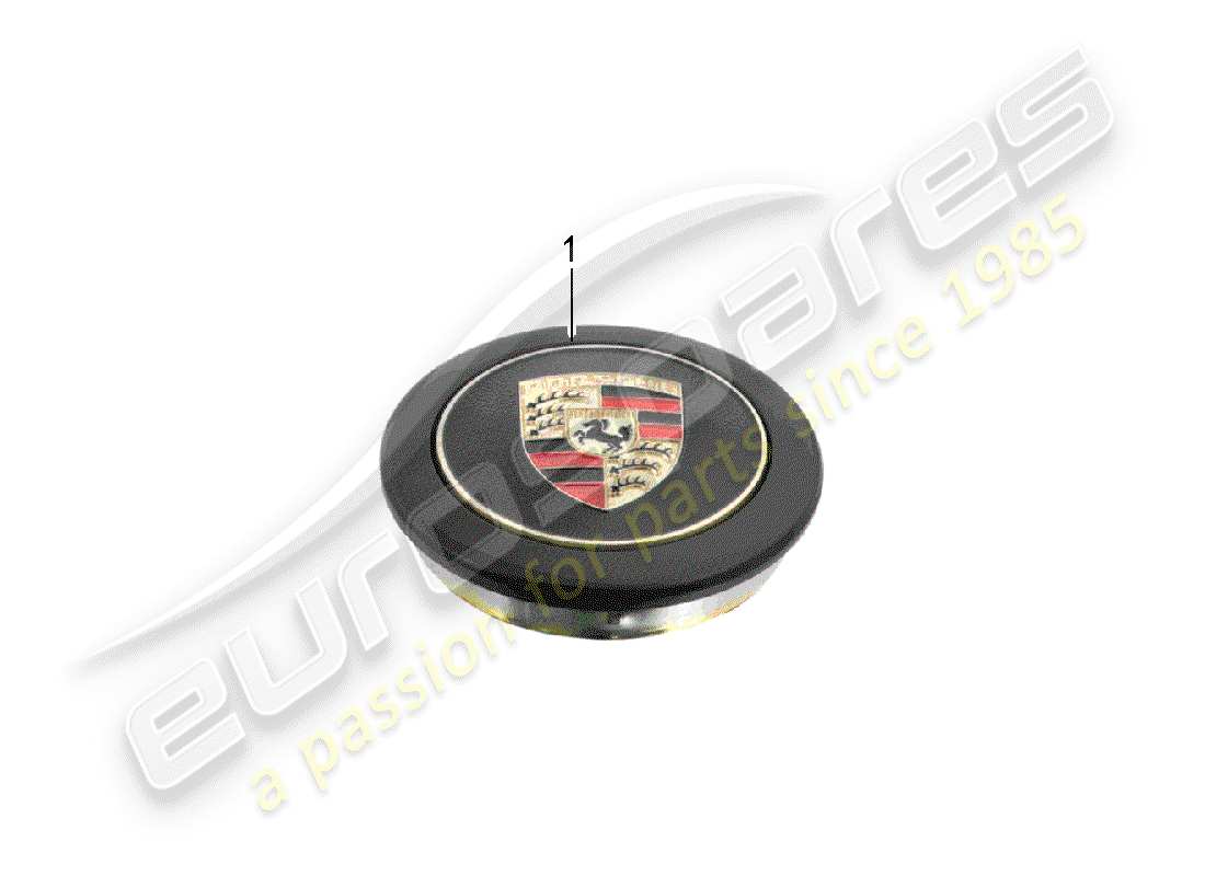un schéma de pièces du catalogue de pièces porsche 2008 (accessories)