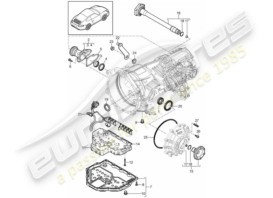 schéma de pièce contenant le numéro de pièce 9g133202850