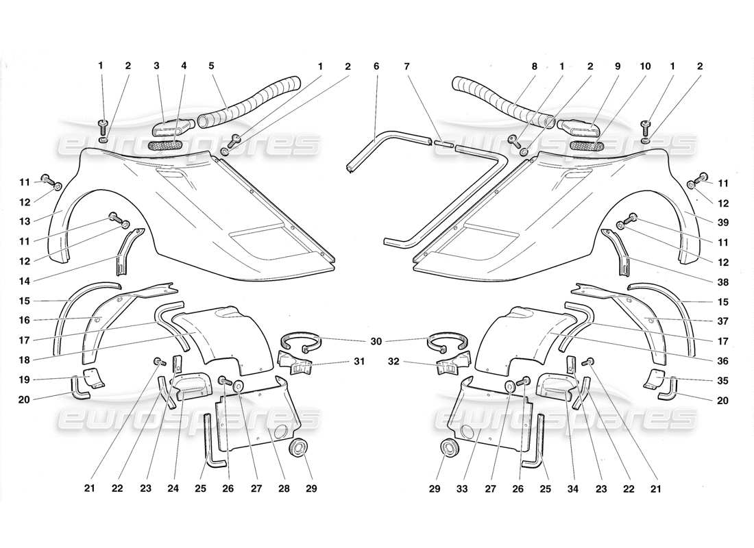 schéma de pièce contenant le numéro de pièce 009410000a