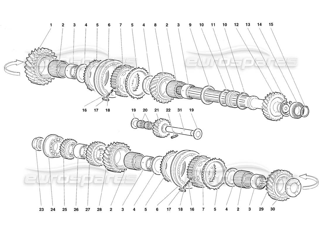 schéma de pièce contenant le numéro de pièce 002420124