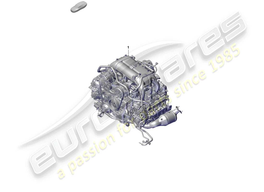 porsche 2020 (718 cayman) moteur de remplacement schéma des pièces