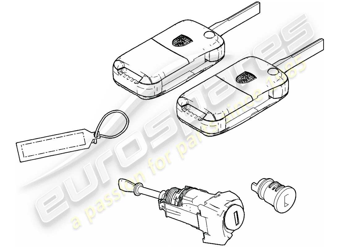 porsche 2006 (cayenne e1 9pa) kits de réparation schéma des pièces