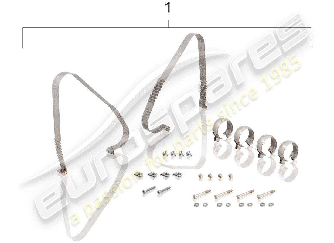 porsche 1998 (993) kit d'entretien - kit de réparation - jeu de joints schéma des pièces