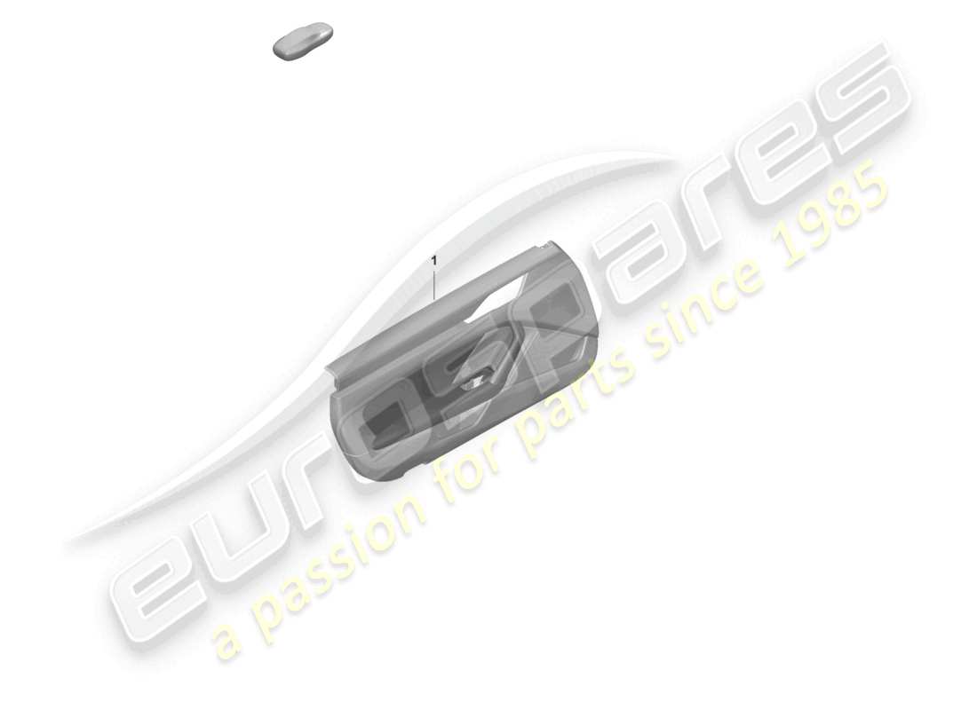 porsche 2019 (992-1) panneau de porte pour véhicules avec équipement cuir/dinamica schéma des pièces