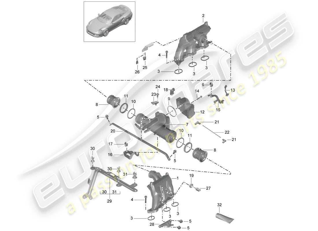 schéma de pièce contenant le numéro de pièce 9a111003670