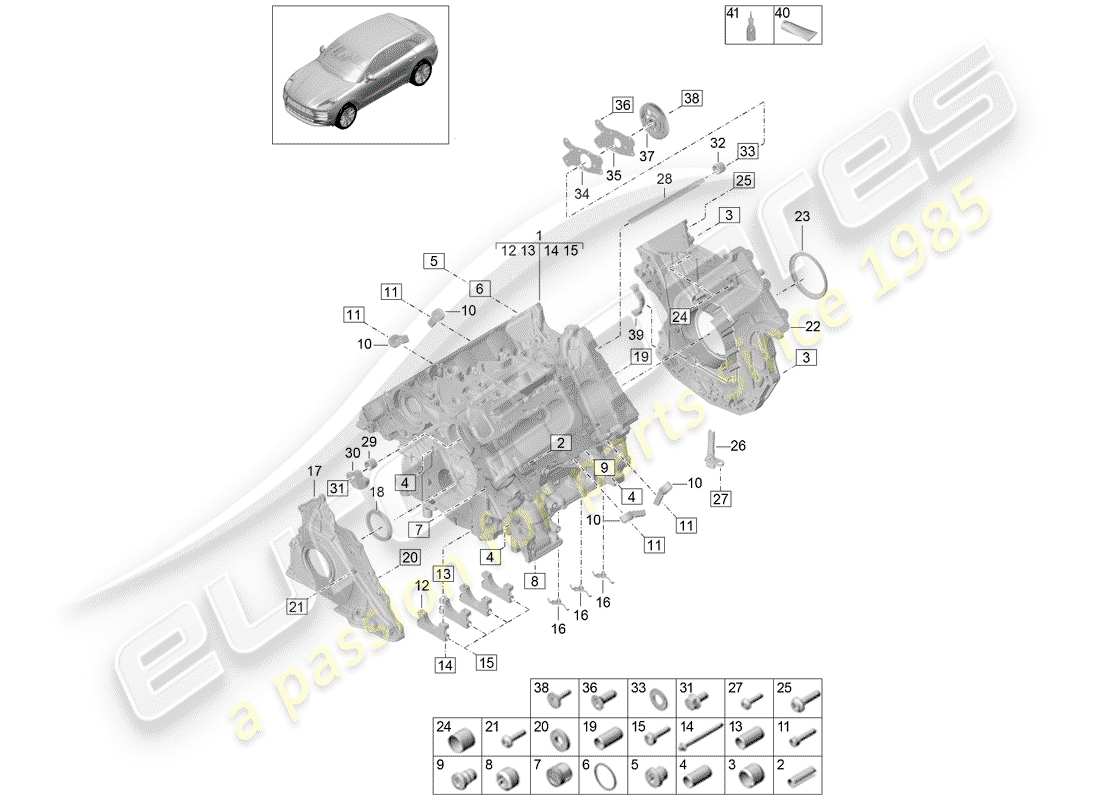 schéma de pièce contenant le numéro de pièce n 10688601