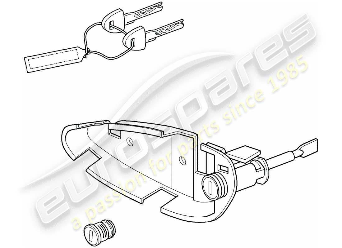 porsche 2011 (997-2 turbo / gt2 rs) kits de réparation schéma des pièces