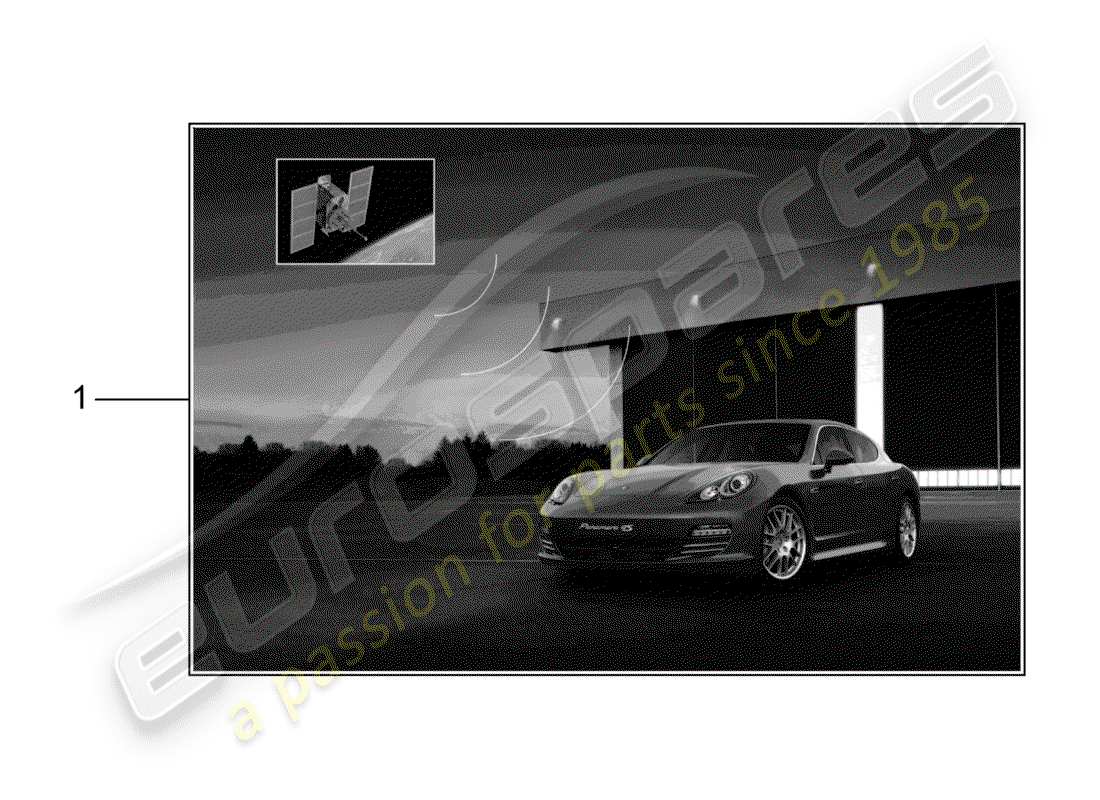 porsche 2016 (tequipment panamera) porsche diagramme de pièce