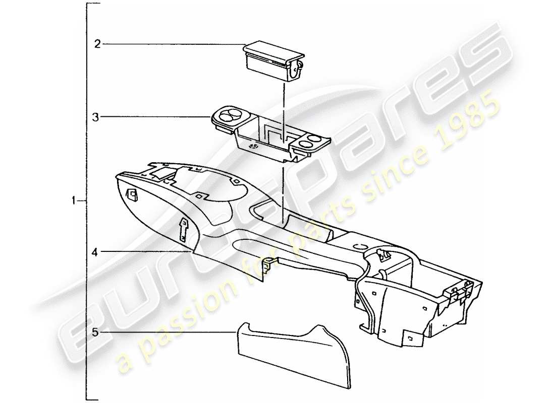 porsche 2004 (tequipment) kit d'installation schéma des pièces
