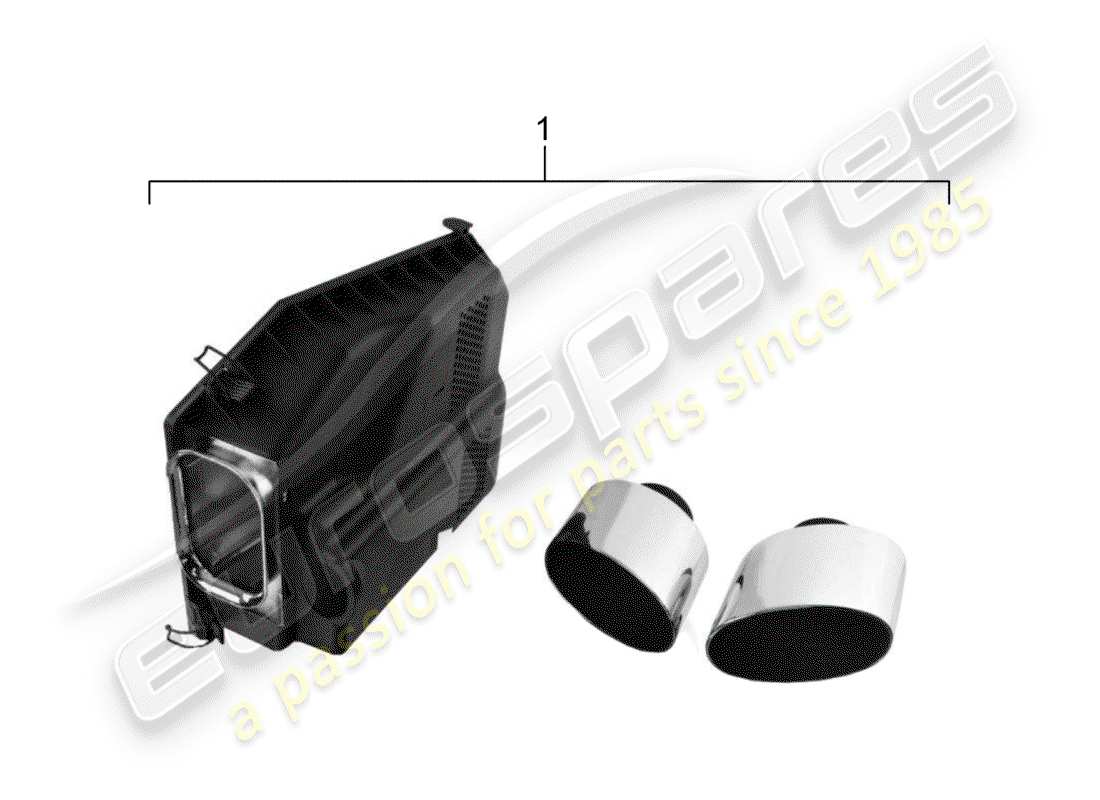 porsche 2017 (accessories) package sonore optique - - d - mj 1994>> - mj 1998 schéma des pièces