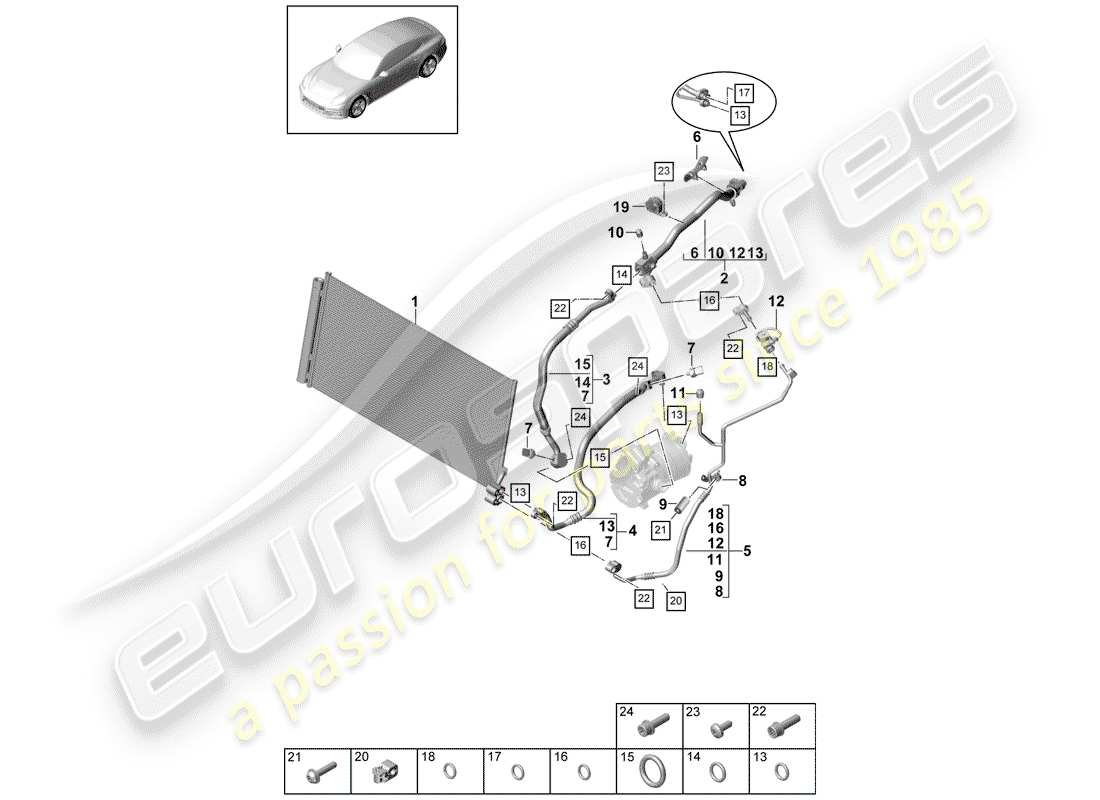 schéma de pièce contenant le numéro de pièce 9a781657900
