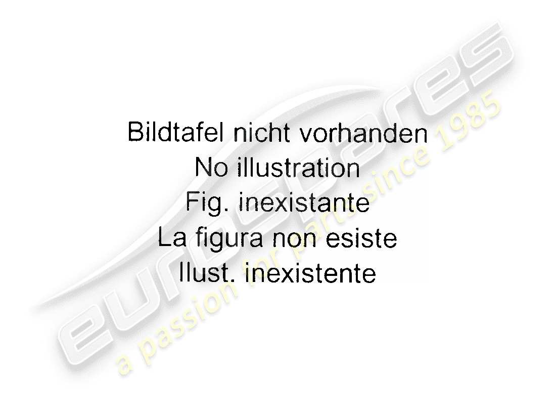 porsche 1989 (tequipment) programme exclusif schéma des pièces