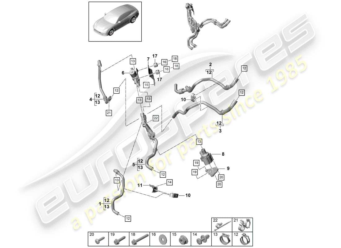 schéma de pièce contenant le numéro de pièce 9a781935010