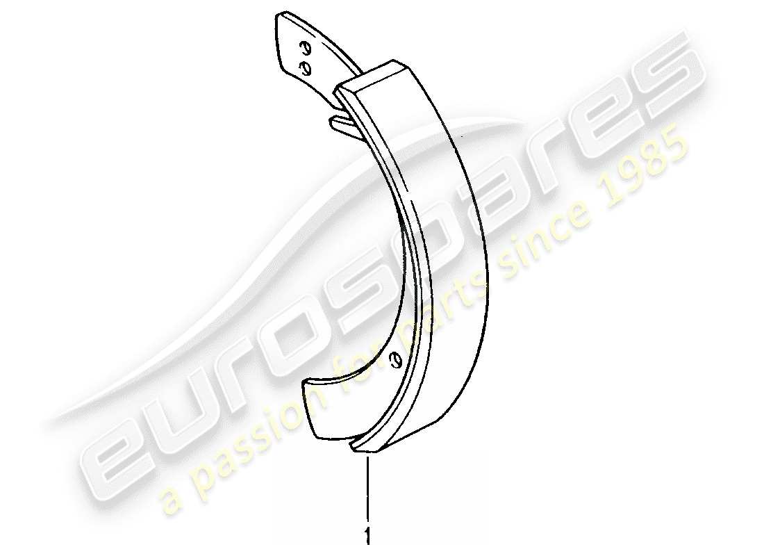 un schéma de pièces du catalogue de pièces porsche 2002 (refurbished and exchange catalogue)