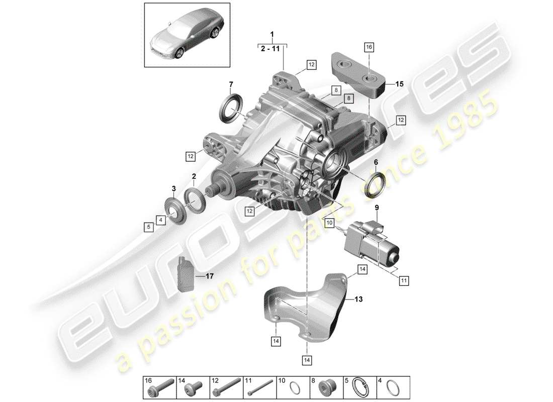 schéma de pièce contenant le numéro de pièce 9a7507041ex