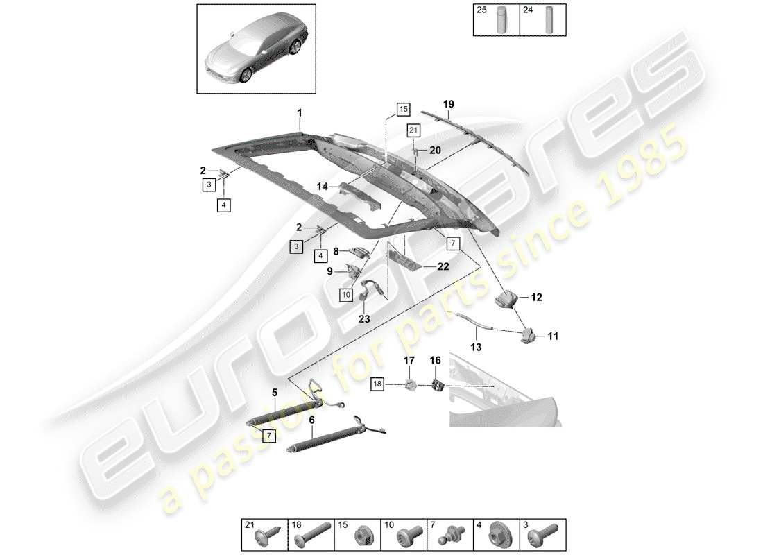 schéma de pièce contenant le numéro de pièce n10658501