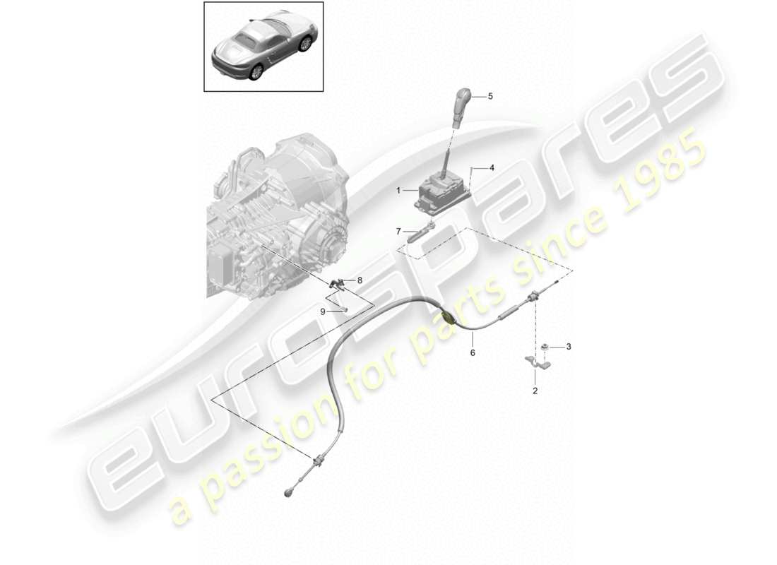 schéma de pièce contenant le numéro de pièce 9g142620900