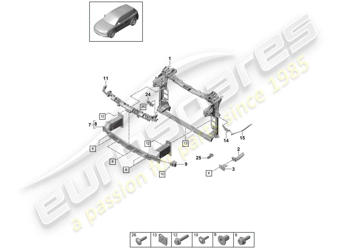 schéma de pièce contenant le numéro de pièce n10797801