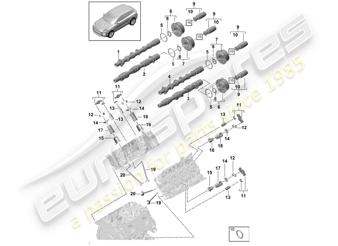 schéma de pièce contenant le numéro de pièce 9a710960100