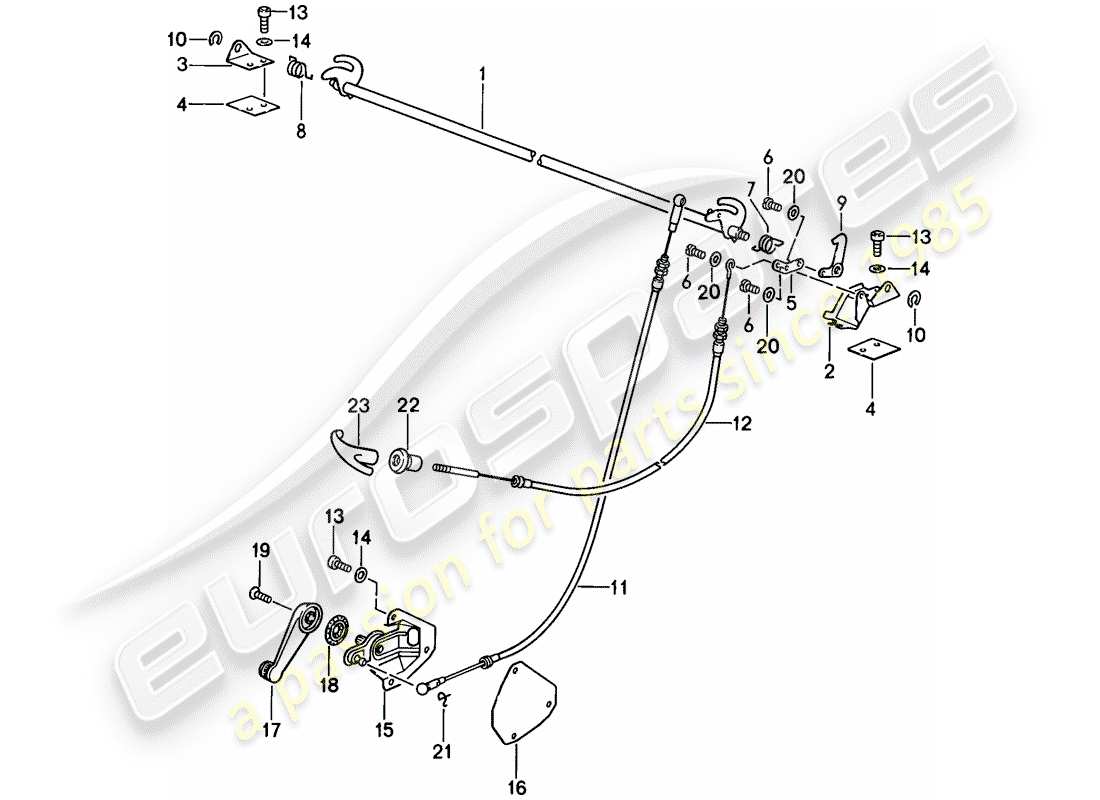 schéma de pièce contenant le numéro de pièce 111837595