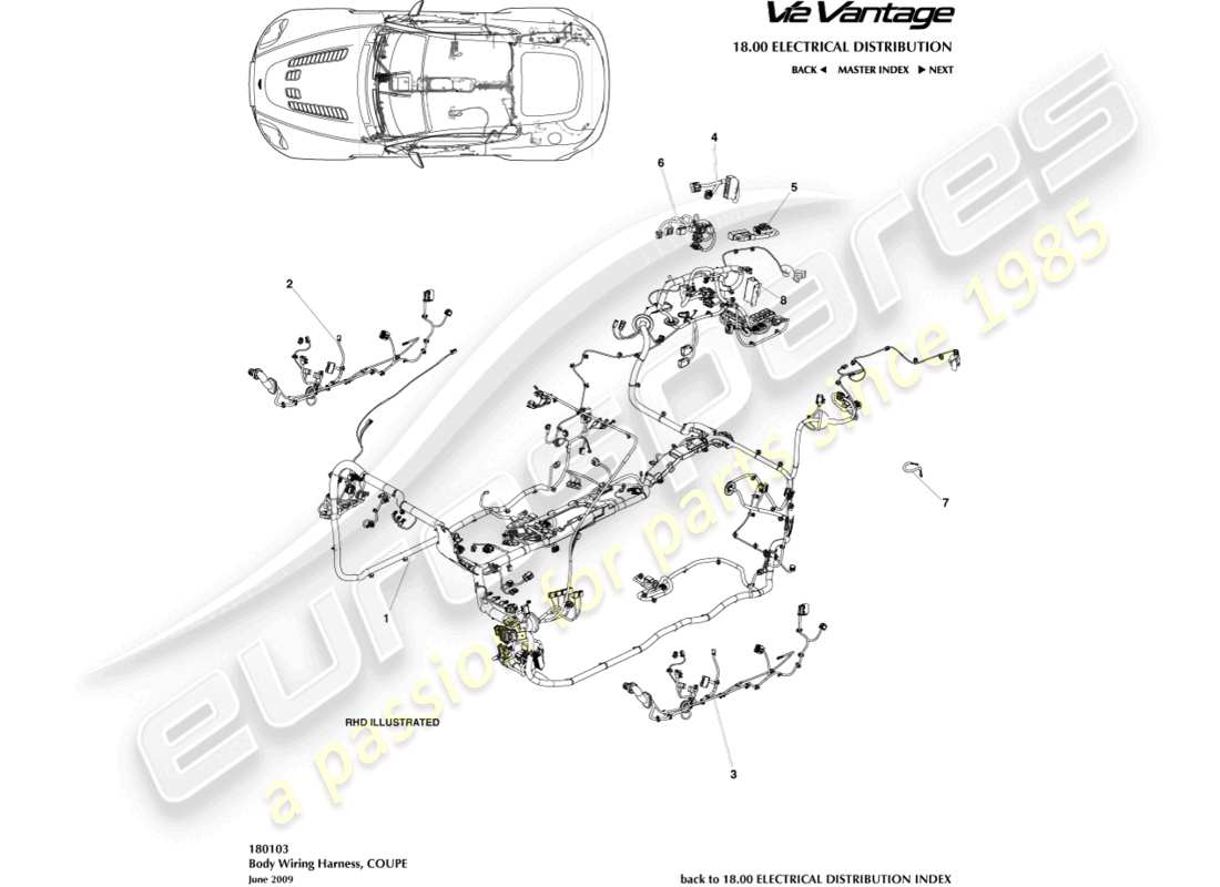 schéma de pièce contenant le numéro de pièce eg33-9137-aa