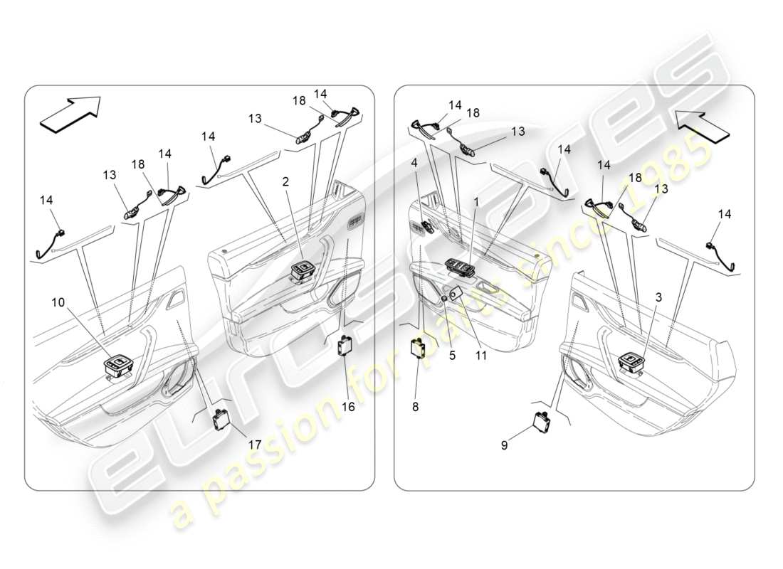 schéma de pièce contenant le numéro de pièce 673002010