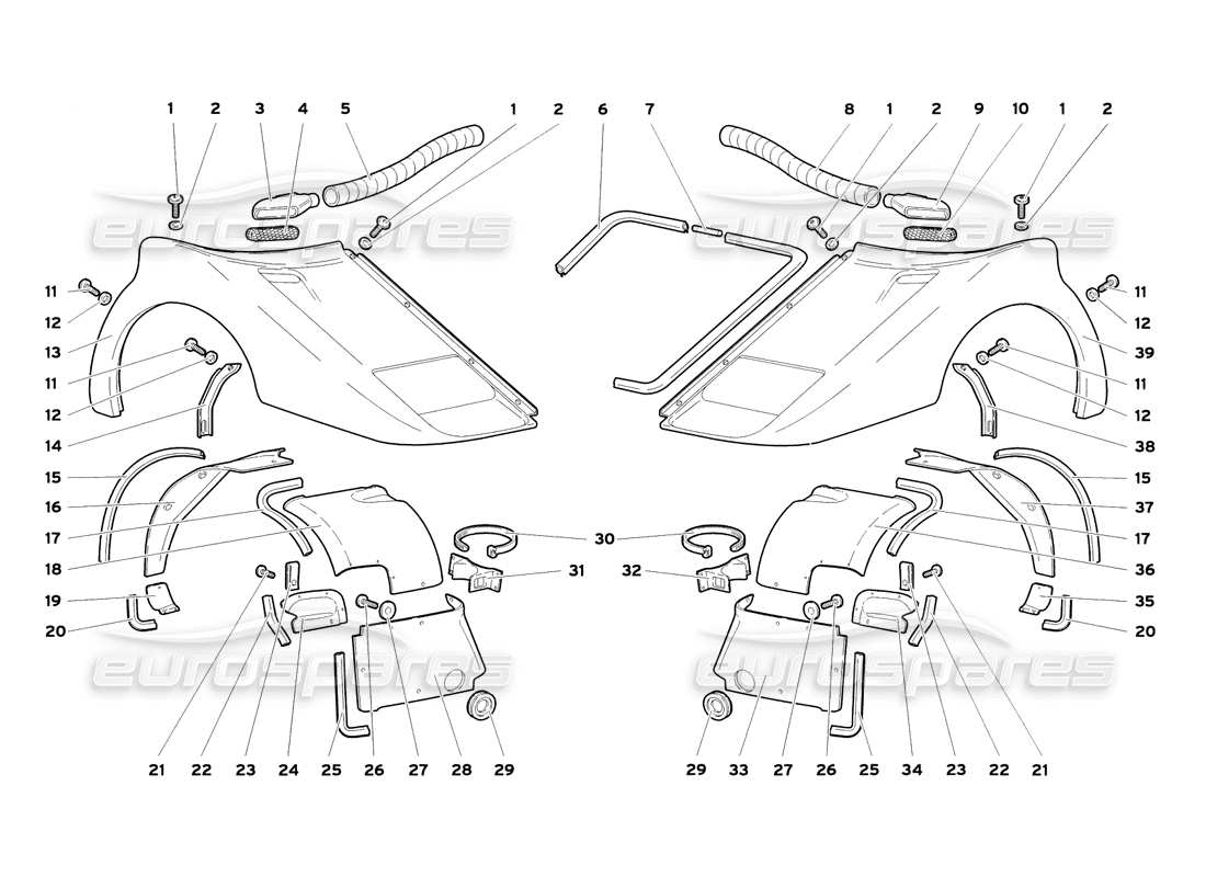 schéma de pièce contenant le numéro de pièce 410805890