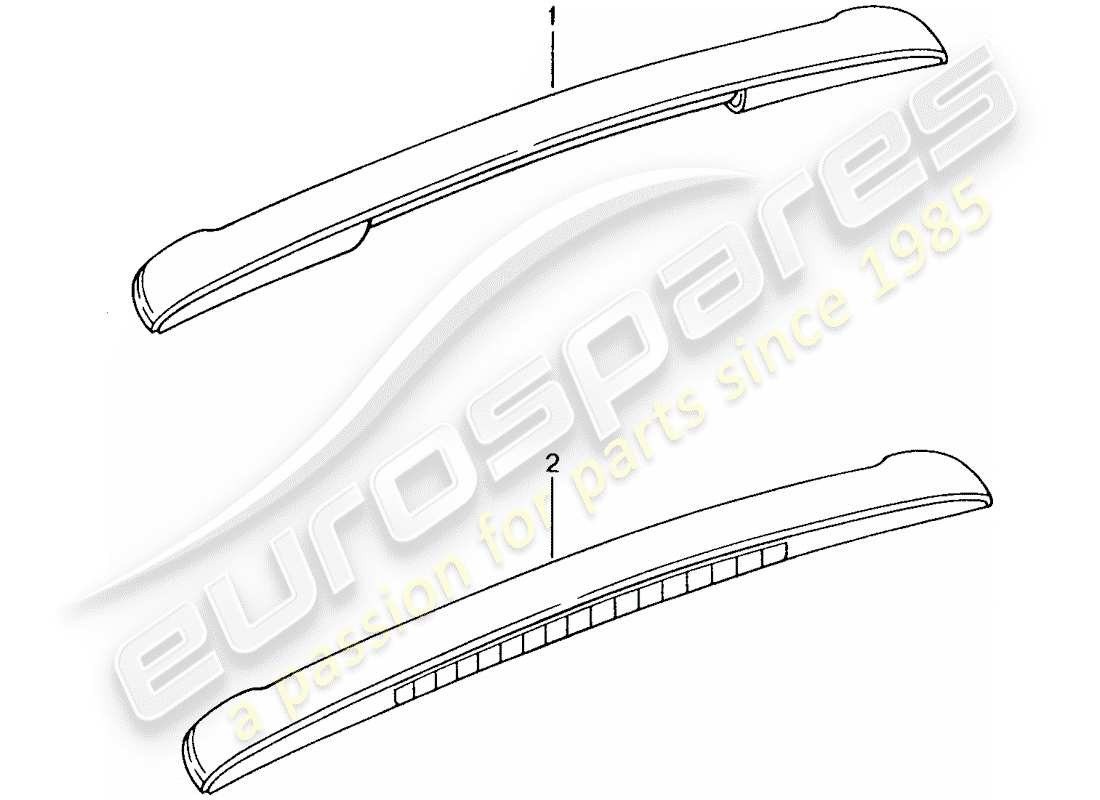 porsche 2011 (tequipment) diagramme de pièce set