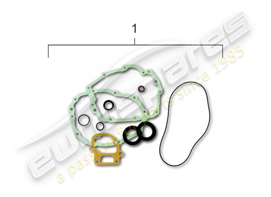 porsche 1976 (911 turbo) kits de réparation schéma des pièces